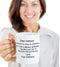 Lesbian soulmate gifts - Dear Girlfriend, Thanks for being my Girlfriend - White Porcelain Coffee Cup,Premium 11 oz Funny Mugs White coffee cup Gifts Idea