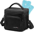 Insulated Lunch Bag For Men And Women Large Insulated Mens Lunch Box For Men With 2 Reusable Cooler Bag Ice Packs, Adult Lunch Box Lunch Tote Mens Lunchbox For Work Lunch Cooler Fits 12 Cans