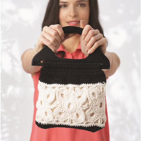 Lily Sugar'n Cream Cotton Cone Yarn, 14 oz, Black , 1 Cone