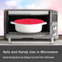 Microwave Covers, Silicone Food Lids sets, 5 Colorful Combo for Bowl Cup Pot Skillet Airtight Seal Super Suction Lid