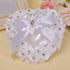 Amosfun Ring Bearer Heart Shape Bride Ring Cushion Ring Pillow for Wedding Engagement Ceremony Supplies