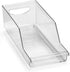Soda Can Organizer for Refrigerator 2 Pack Can Organizer for Pantry, Freezer, Kitchen, Countertop, Cabinet -Clear Refrigerator Organizer Bins