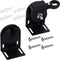 UD Universal Replacement Mounting Bracket for IndoorOutdoor Roller Shade, Roller Blind Accessories (Black Cordless Bracket) QSZJ