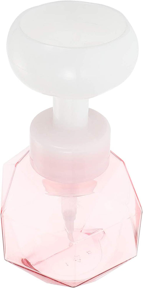 YARNOW Foaming Soap Dispenser Flower Shape Empty Foam Liquid Bottle Plastic Press Bottles for Kitchen