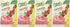 True Lemon (Energy Drinks) Wild Cherry Cranberry 4 boxes, 24ct instant powdered drink mix packets, by True Citrus
