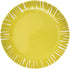 French Bull Assorted Plates-6 Piece Set-Melamine Dinnerware, Serving, Party, Platter, Dish, 6" Fringe Appetizer