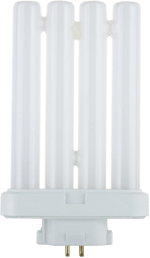 Sunlite Series FML27/30K/2PK Fluorescent 27W 3000K Warm White Quad Tube FML CFL Plugin Light Bulbs, 4-Pin GX10Q-4 Base, 2 Pack, 2 Count (Pack of 1), 3000K-Warm