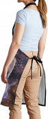 Chef Apron for Men Women Bib Kitchen Apron Screen-Printed with Unicorn Cat 100% Waterproof Protects The Grill Master from Grease Splatter and Stains