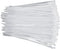 Zcpotizi Clear Zip Ties 6 Inch White Small Nylon Cable Ties Wire Ties Zipties Self-Locking for Fence Plants Wreath Crafts Christmas Gifts for Garden Office Use 100 Pack
