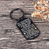 to My Daughter Keychain Christmas Gifts for Daughter from Mom Dad Father Inspirational Stocking Stuffers for Her from Teen Adult Women Teenage Girls Kids Birthday Gradation Wedding Presents