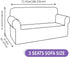 ZNSAYOTX Super Stretch Couch Cover Universal Sofa Covers for Living Room Dogs Pet Friendly Furniture Protector Fitted Spandex Sofa Slipcovers with Anti Slip Foam Sticks (Wine Red, Sofa)