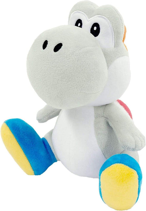Little Buddy 1393 Super Mario All Star Collection 7" White Yoshi Plush