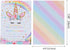AMZTM Magical Unicorn Party Invitations with Envelopes for Kids Birthday Baby Shower Unicorn Party Supplies 20 Pieces of Fill-in Blank Invitation Card Kit
