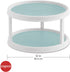 Copco 5234758 Non-Skid 2 Tier Turntable, 12-Inch, Aqua