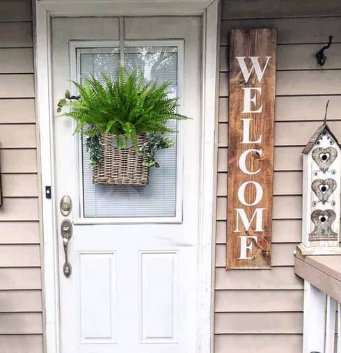 Artificial Boston Fern Plants Bushes Fake Greenery Shrubs Branches for for Decor Home Indoor Outdoor Garden 4pcs