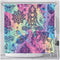 Finish It! 72 inch X 72 Inch Premium Bohemian Rainbow Shower Curtain Helps Create a Beautiful Secret Boho Spa Space in Your Bathroom