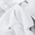 White Sheer Curtains for Bedroom - Silver Star Print Curtains 96 Inches Length Rod Pocket Sheer Panels Star Window Curtains for Living Room, 52 x 96 Inch, 2 Panels, Silver White, by FINECITY