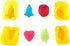 Flexible Molds - Leaf, Rose, Heart, Bell (4 cavity) - Cream Cheese Mint Molds - Candy Melts - Fondant - Caramels - Soft Candy Molds