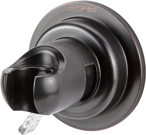 BOPai ORB Suction Shower Head Holder, Relocatable Handheld Showerhead Holder, Oil Rubbed Bronze