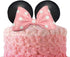 Minnie Mouse Cake Topper Bow and Ears for Birthday (Pink)