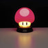 Super Mario Bros. Mushroom 3D Night Light - Decorative Lamp Collectible