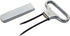 Monopol Westmark Germany Steel Two-Prong Cork Puller with Cover (Silver Satin)
