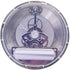 MoreChioce Transparent Clock Insert, 4-1/16 Inch (103mm) Built-in Clock with Roman Numeral Quartz Movement DIY Clock Accessories