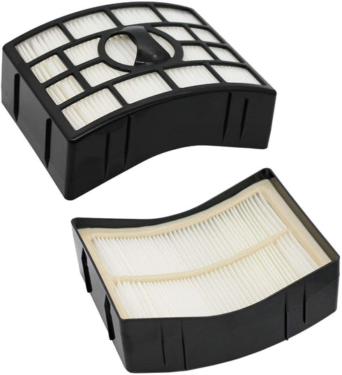 Vacuum Filters Replacement for Shark Rotator Powered Lift-Away AZ1002, NV650 NV651 NV652 NV750 NV751 NV752 NV753 AX950 AX951 AX952 ZU632, 2 Post Filters + 4 Foam & Felt Filters, Part # XHF650&XFF650
