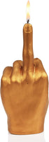 Gute Middle Finger Candle - Hand Gesture FCK You Candle (Gold)