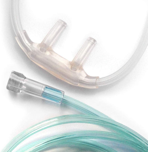 1-Pack Westmed #0556 Adult Comfort Soft Plus Cannula with 7' Kink Resistant Tubing