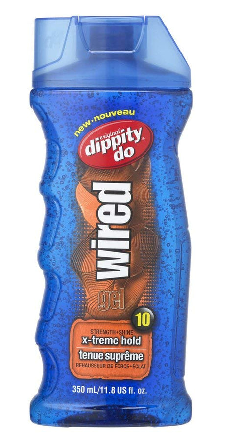 Dippity Do Wired X-Treme Hold Hair Styling Gel, 350ml/ 11.8 fl oz