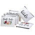ECOHIP 6 Pack Bride Tribe Makeup Bag Bridesmaid Proposal Gifts Bridal Shower Party Bachelorette Party Favor