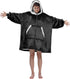 Dreamcountry Wearable Blanket for Kids, Oversized Sherpa Blanket Hoodie with Deep Pocket, Soft and Warm Blanket Sweatshirt with Comfy Sleeves, Gifts for Kid, Youth, Boys, Girls