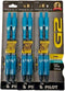 (3) Pilot G2 Turquoise Pens with Turquoise Ink, Retractable Gel Ink Rolling Ball, 0.7 mm, Fine Point, 2-Pack (13366)