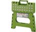 Folding Step Stool - 11 inches high - Lightweight, Sturdy, Secure, Carry Handle, Easy to Open, Suitable for Kitchen, Bathroom, Bedroom, Outdoor Camping and Fishing