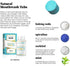 Mouthwash Tabs with Baking Soda, Mint & Spirulina - Natural Chewable Breath Freshening Tablets - Fluoride-Free, Alcohol-Free, Vegan, and Sugar-Free (1 Pack)