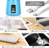 Gracejoful Portable Blender,Personal Blender,Smoothies Mini Jucier Cup USB Rechargeable and Personal Size Blender Shakes,380ml,Fruit Juice,Mixer, Blue
