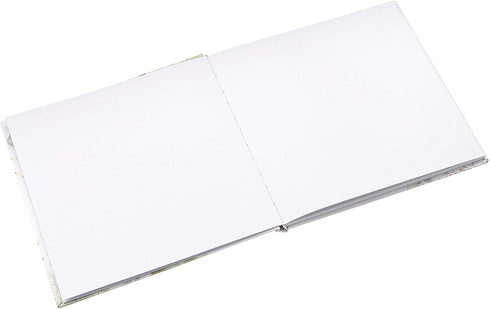 Lillian Rose Botanical and Geometric Guest Book with Gold Accents, 0.65x8.25x8.15, Multi