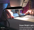 HengBo Sewing Machine Light, 6000K Daylight LED Work Lamp with Flexible Gooseneck Magnetic Mounting Base for Sewing Reading Workbench Lathe Drill Presses 3D Printer