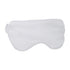 Amazon Basics 100% Mulberry Silk Sleep Set for Hair and Skin with Pillowcase, Eye-Mask and Travel Pouch - Dual Side 19 Momme Silk, White, Standard, Sleep Set