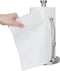 Easy Tear Paper Towel Holder Countertop, Stainless Steel Paper Towel Holder Standing, Weighted Paper Towel Holders Counter with an Adjustable Spring Arm Upright Vertical Paper Towels Organizer