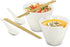 Kovot Noodle Soup Bowl Set - 28 Oz Bowls - Great For Pho, Ramen Noodle, And Miso Soups