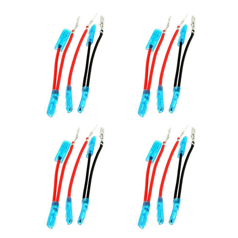 5 Pin Rocker Switch Jumper Wires Set with Male and Female Terminal for On/Off Rocker Switch Wiring (5 pin - 4 Set)