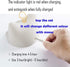 LED Kids Night Light, Cute Cat Soft Silicone Baby Nursery Lamp Living-Room Light Corridor Decor Small Night Light Halloween Christmas Holiday Lamps USB Powered Rechargeable Party Bedroom Decorations