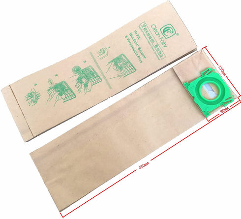 CF Clean Fairy vacuum bags 20pack Compatible with Windsor Sensor G & C Series G1 C2 C3 K2 K3 X 12 & 15 Versamatic Plus Sebo uprights replacement for 5300REP