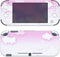 BelugaDesign Clouds Switch Skin | Pastel Sticker Wrap Vinyl Decal | Cute Fluffy Round White Sky Compatible with Nintendo Switch (Switch Lite, Pink)