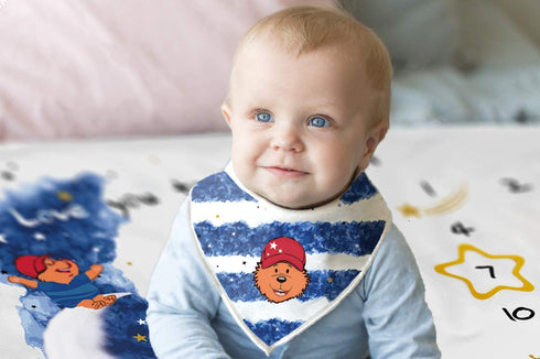 Miles&Molly Baby Monthly Milestone Blanket Boy | New Baby Boy Gifts for Baby Shower, Nursery Decor Baby Shower | Newborn Baby Mounth Blanket | Baby Boy Blanket, Baby Boy Gift 60x40