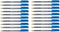 Staedtler Medium 0.5mm Blue 430 Stick Ballpoint Pens Writing Pen Smooth Efortless Ink Flow Regulated (Pack of 20)