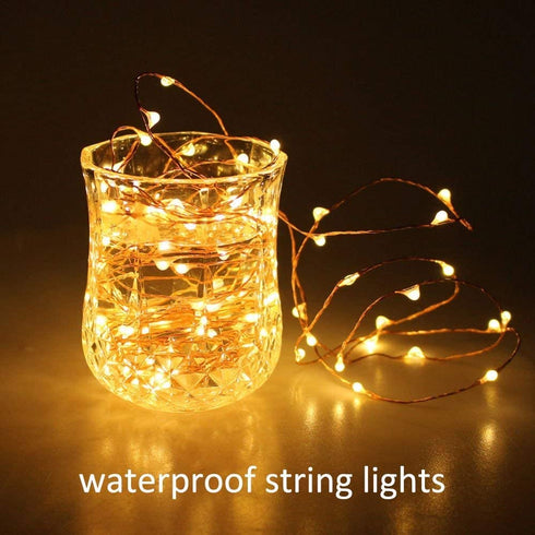 ZAECANY LED String Lights 99ft 300 LEDs Fairy String Lights for Bedroom, Patio, Indoor/Outdoor Copper String Lights for Birthday, Wedding, Party, Plug in Fairy Lights with Remote, 8 Modes Warm White
