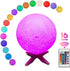 Moon Lamp Moon Light Night Light 16 Colors 3D Printed Moon Light USB Charging and Touch Control Brightness Lunar Lamp 5.9INCH with Stand for Kids Gift for Women